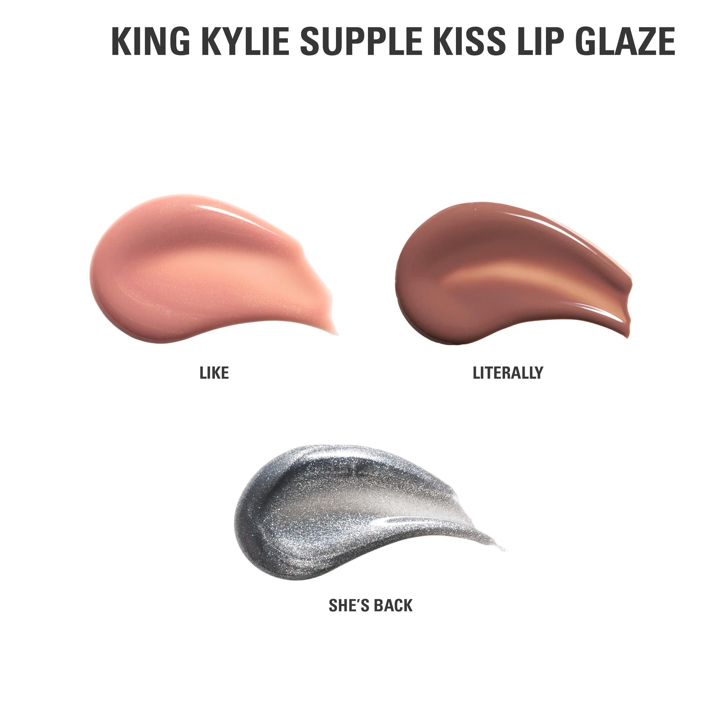 King Kylie Supple Kiss Lip Glaze Trio - Image 2